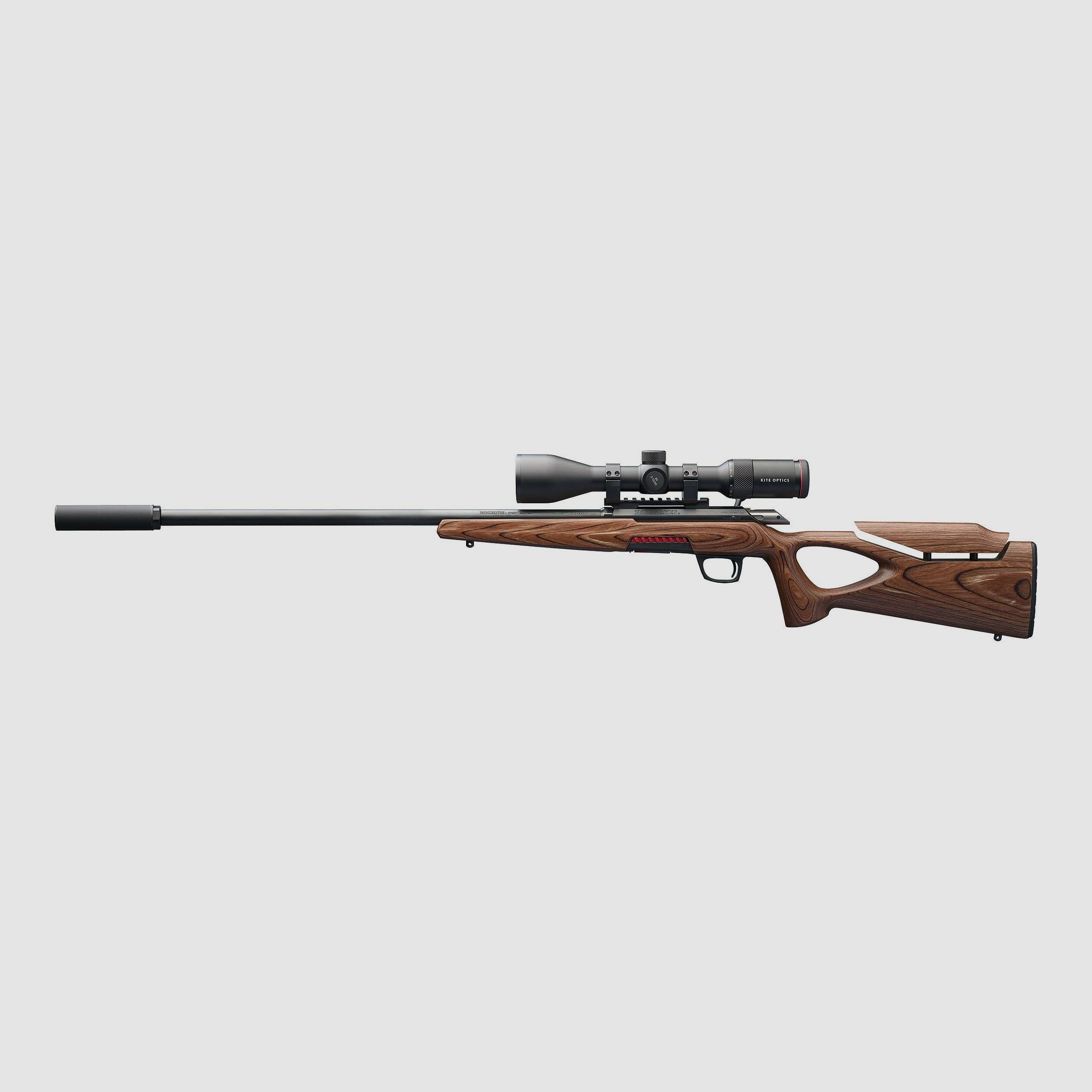 Fucile a ripetizione Winchester Xpert Thumbhole filettato - .22 lfb - LL=46cm (18")