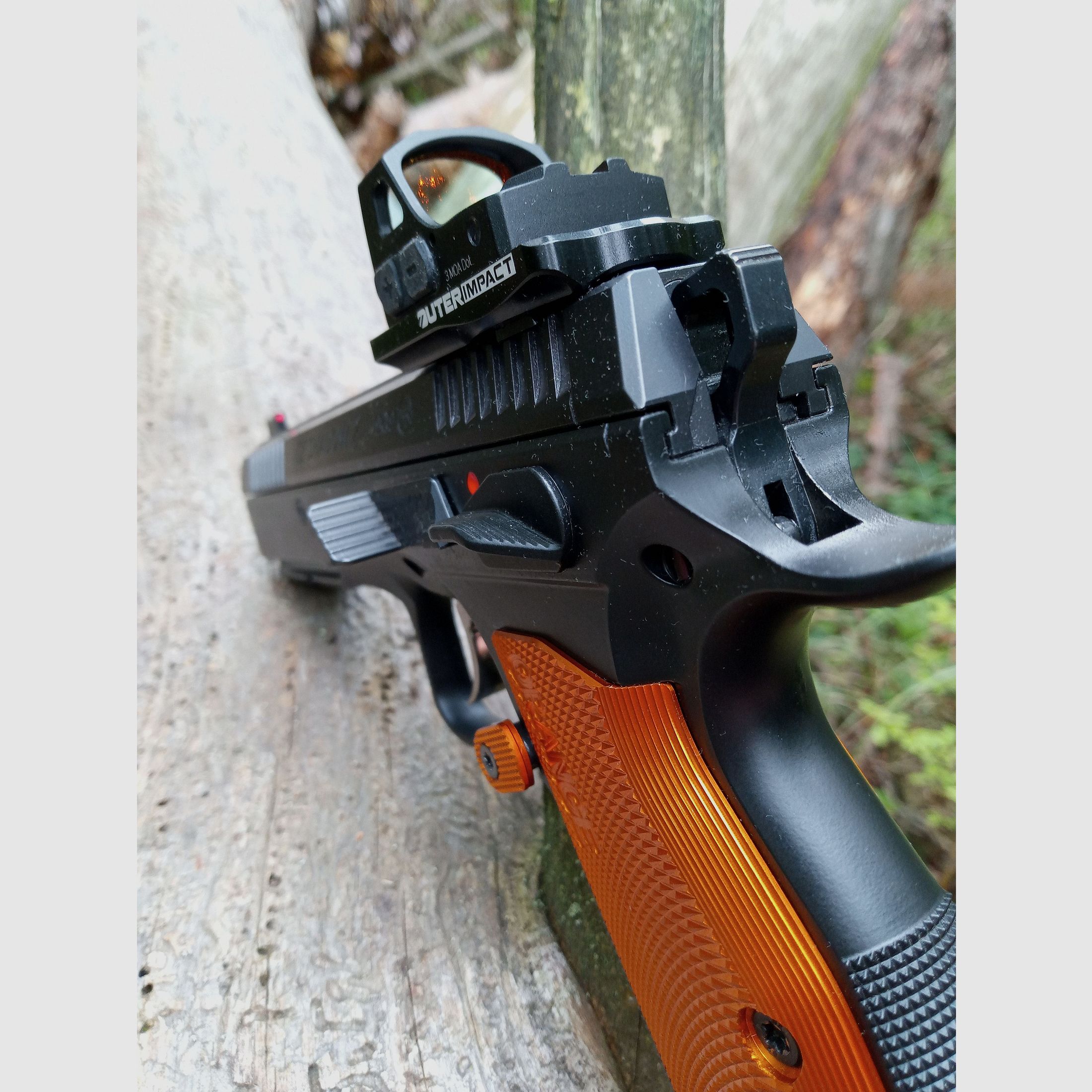 CZ Shadow 2 orange Optic 3MOA °°°°°°°°°°°°°°°°°°°