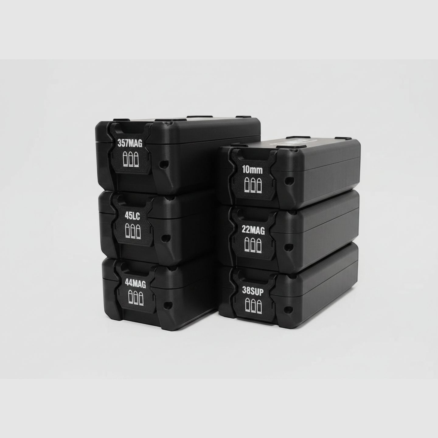 Filamelt Munitionsbox / 22 WMR / 'Klapp- / Rastdeckel' / Patronenbox, Ammo Box