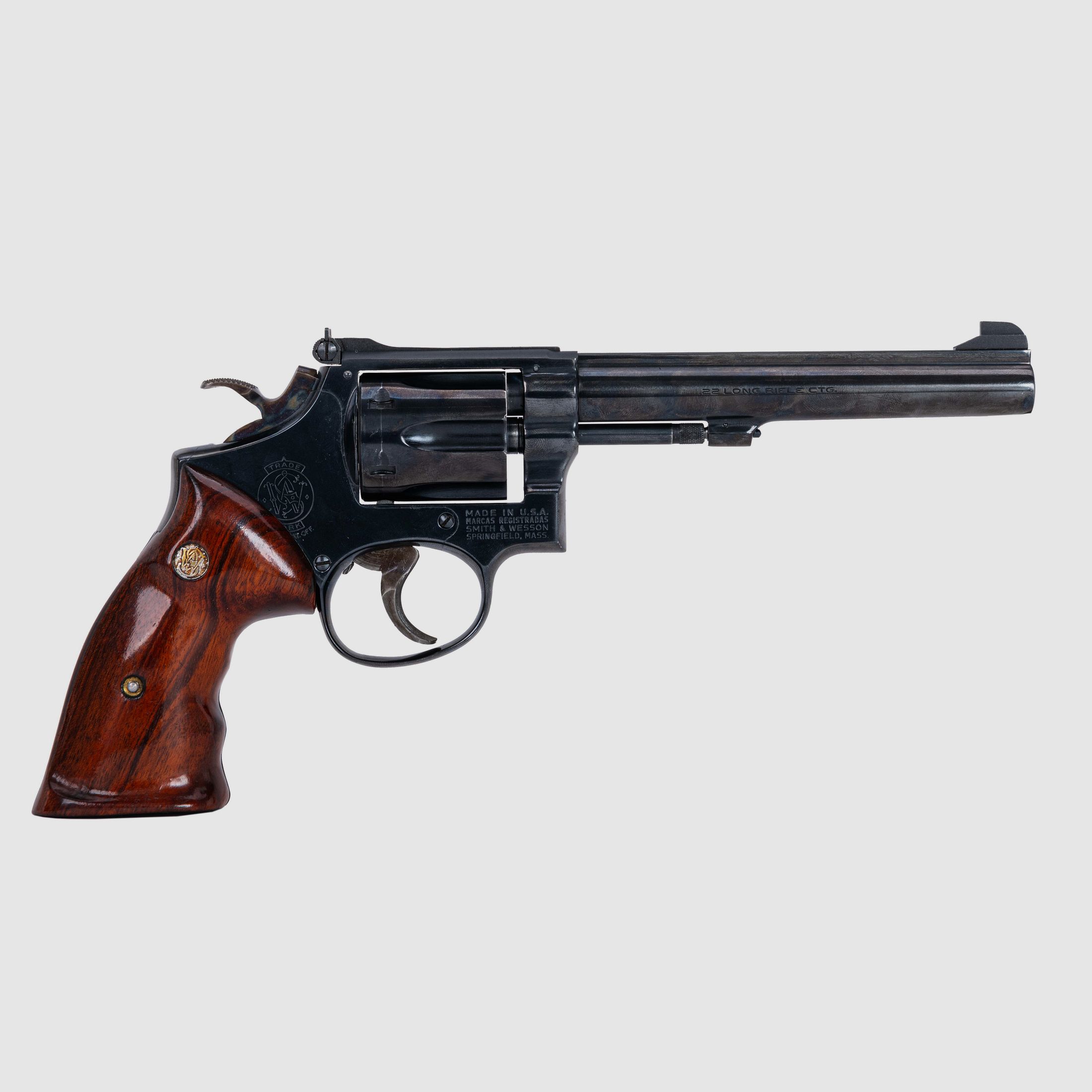 Smith & Wesson 17-3  LL: 6 Zoll, Sportvisierung, .22lr