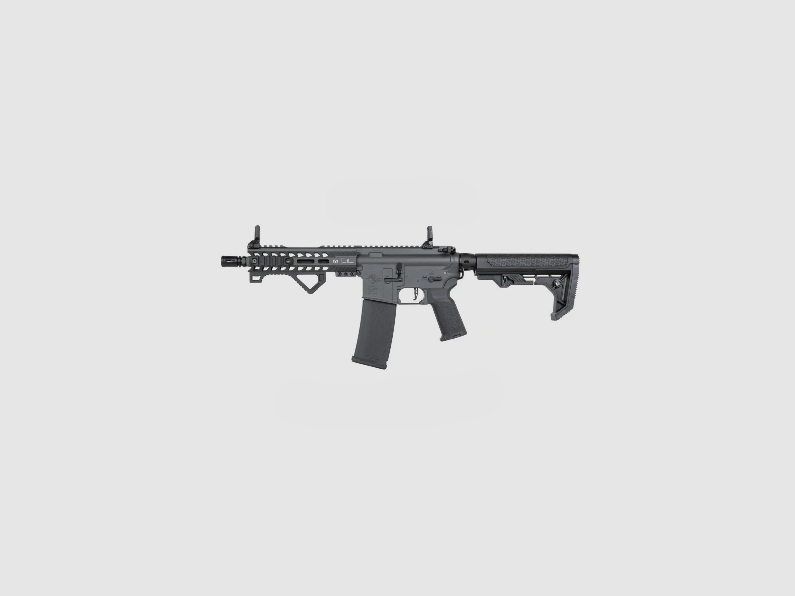 SA M4 CQB M-LOK (RRA SA-P17 PRIME™ Aster II ETU BLDC™) Rifle Airsoft Libre a partir de 18 años – Chaos Grey -F-