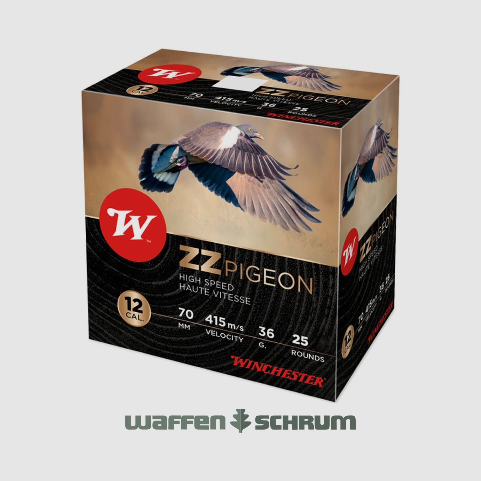 Winchester ZZ Pigeon 12/70 2,7mm - 36g