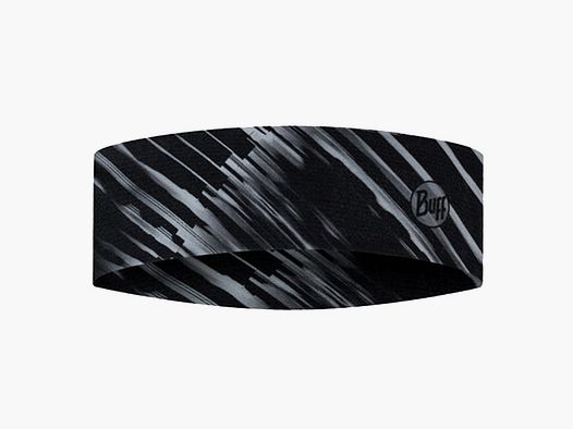 Buff Coolnet UV cooling headband narrow 5.5 cm graphite running training