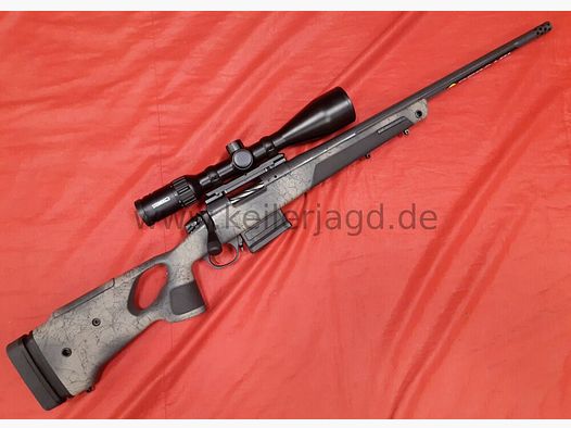 Bergara B14 Wilderness Thumbhole Kal. 308 Win. mit 3-12x56 Steiner LP-ZFR	 Dentler-Montage