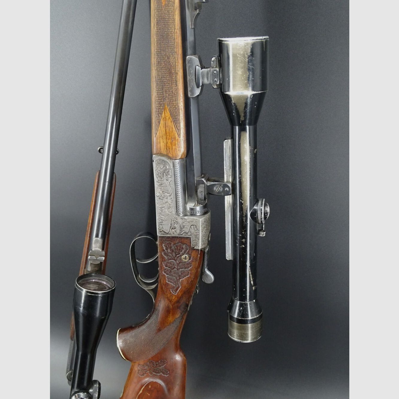 Kipplaufbüchse Rolf Ziehenhahn Suhl Kaliber 8x57IRS WL .222Rem Aus meiner Privatsammlung