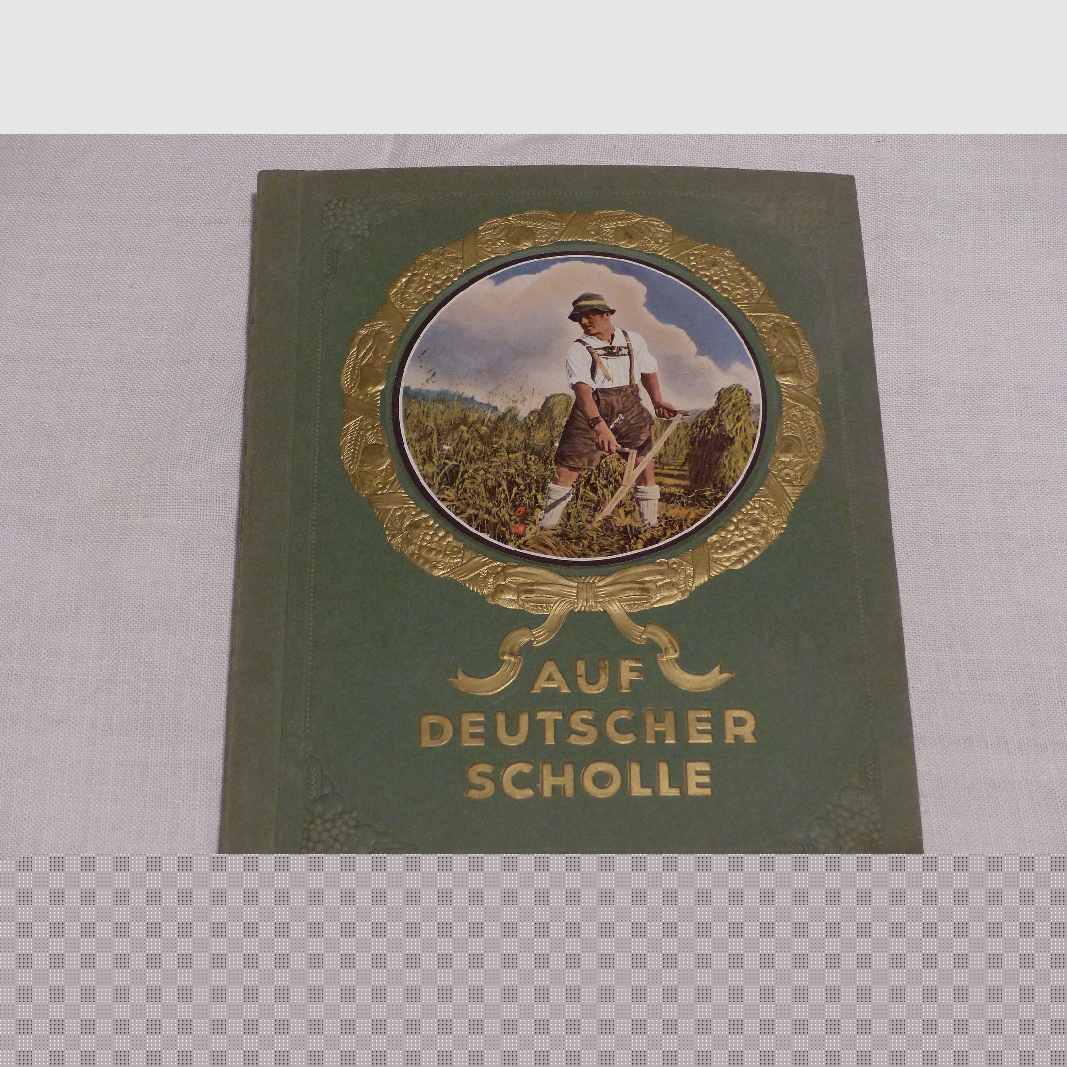 Auf deutscher Scholle komplett Stickeralbum 1935