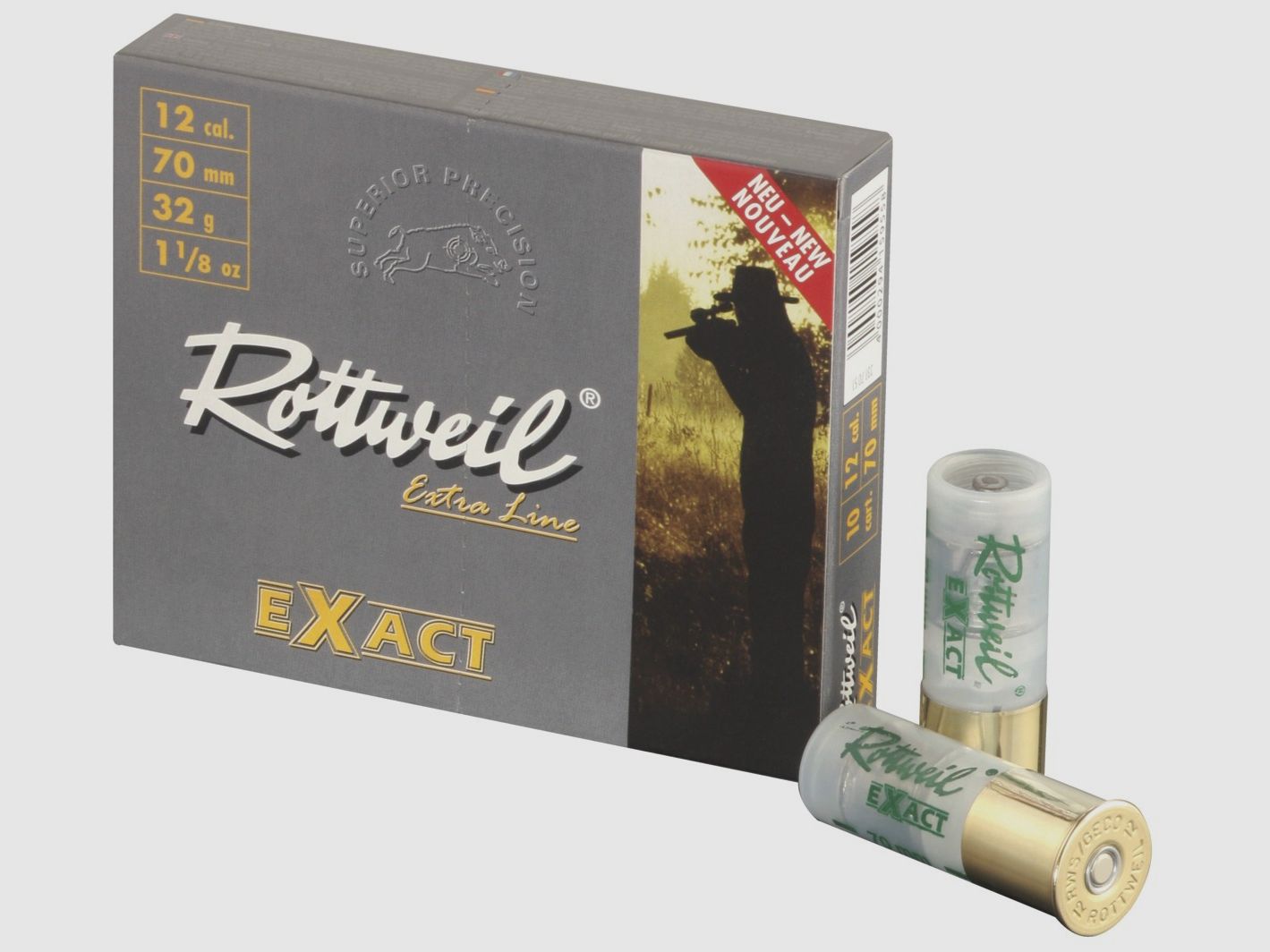 ROTTWEIL EXACT 12/70 32g (boîte de 10)