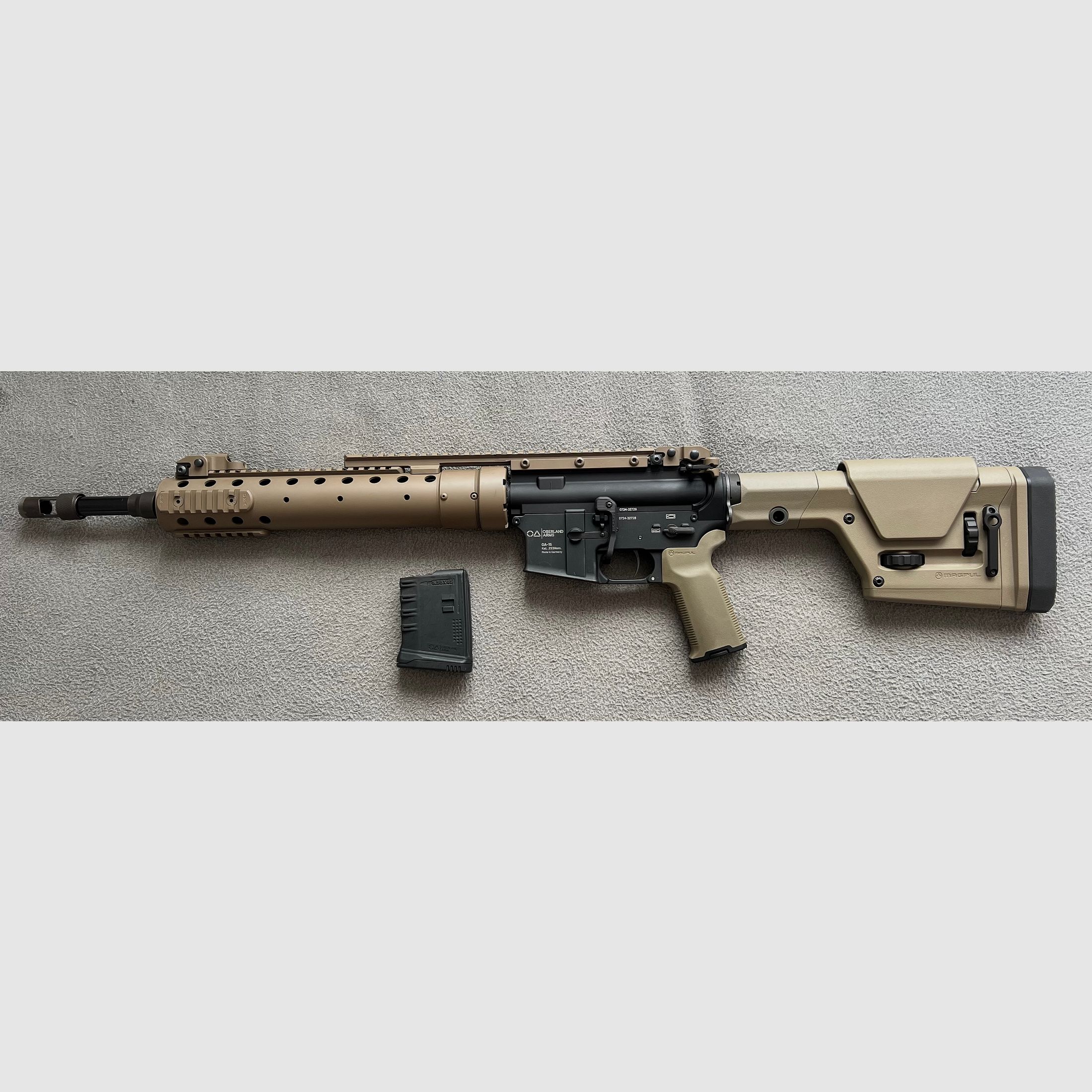 Oberland Arms OA-15 with PRI MK 12 MOD H GEN III Kit