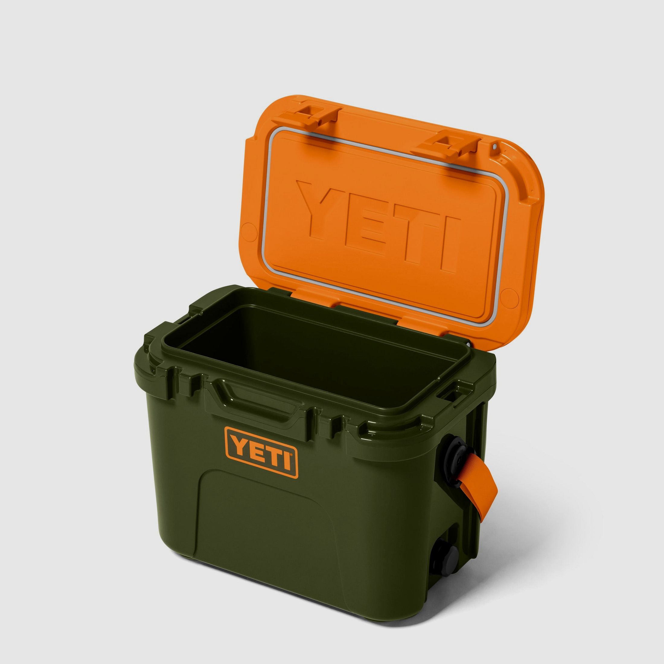 YETI® Kühlbox Roadie 15 - Olive/King Crab Orange, Bild 2 von 8