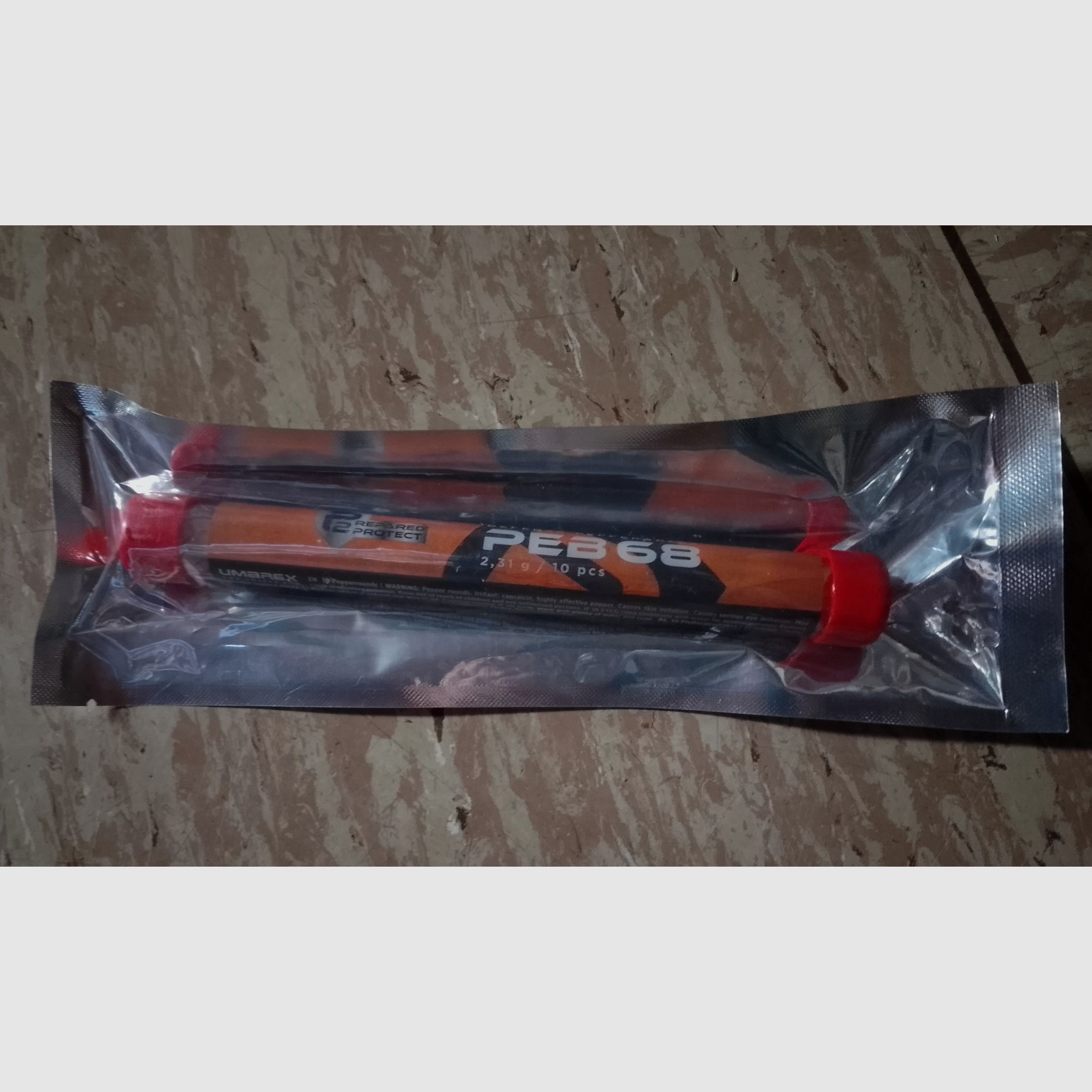 Hdr68 hds68 Ram Pepperballs Precision PBP 68 T4E Pfefferbälle Cal. 68 10 Schüsse für HDR HDS neu Home Defense 