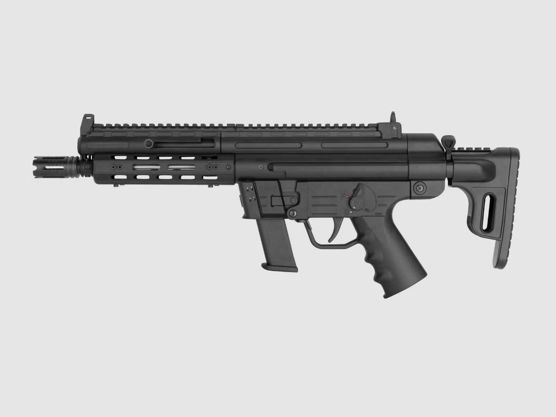 GSG-9 Telescopic Cal. 9mm Para, 10 rounds, 7.5" barrel (overall length: 565 – 715 mm), image 4 of 9