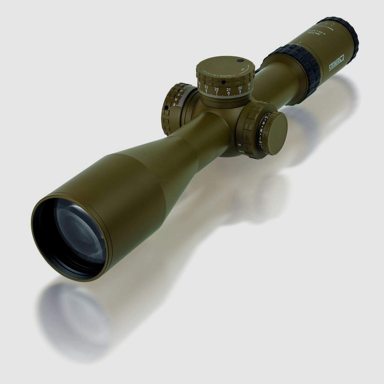 Steiner M7Xi 4-28x56 Coyote luneta celownicza z siatką: MSR2