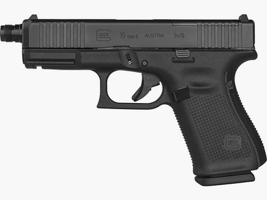 Pistola Glock G19 Gen5 FS 9 mm Luger 4" / 10,2 cm M13,5x1 sinistra, Compatto