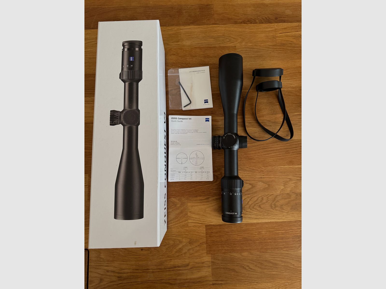 ZEISS Conquest V4 6-24x50 in sehr gutem Zustand! Kaum benutzt! 