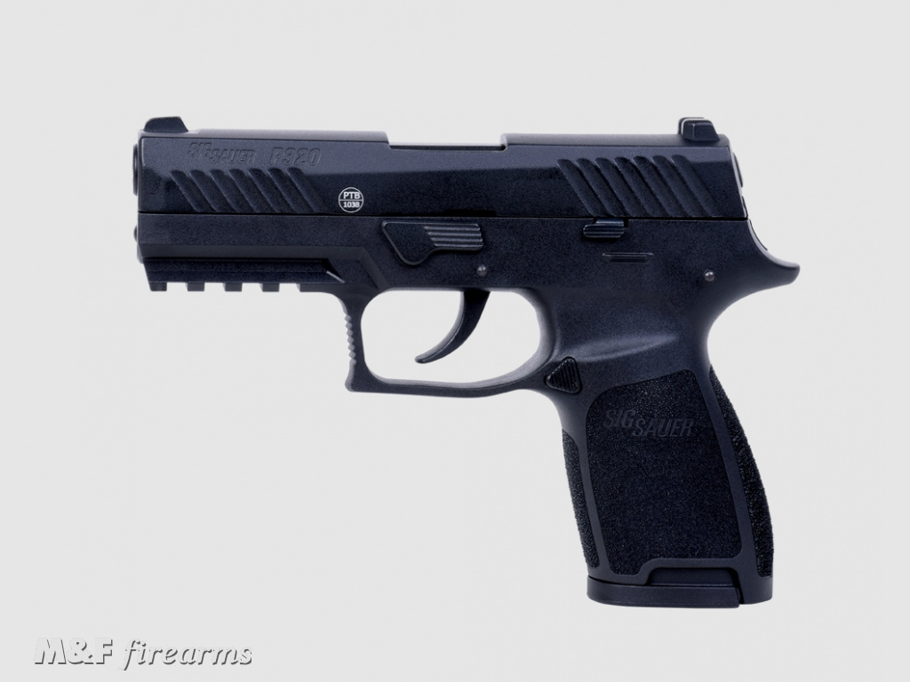SigSauer P320 Schreckschusspistole Kaliber 9 mm P.A.K.