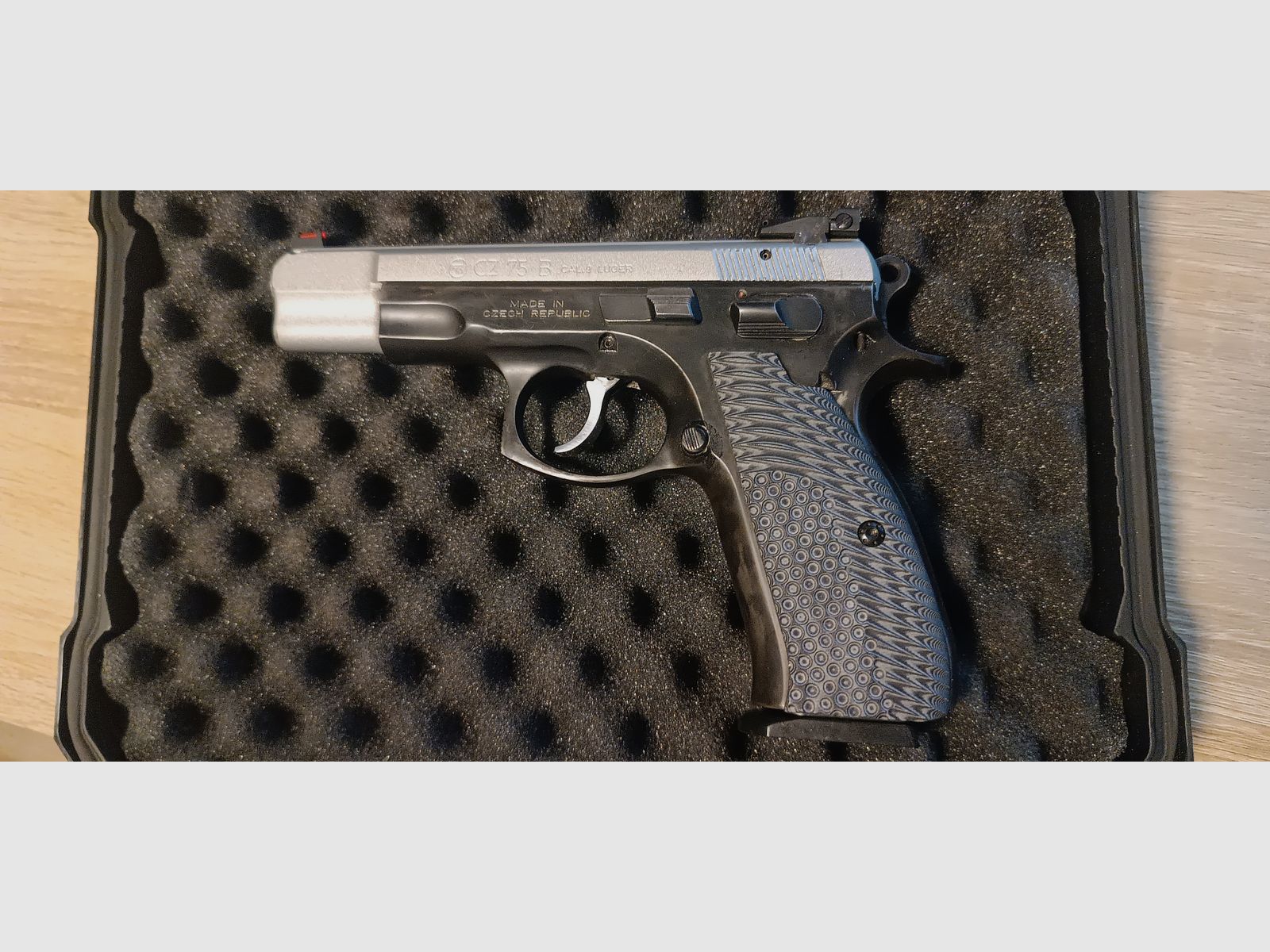 CZ 75B 9mm Luger mit Wechselsystem Kadet .22