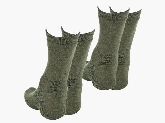 Mil-Tec Mil-Tec Socken Merino oliv 2er Pack