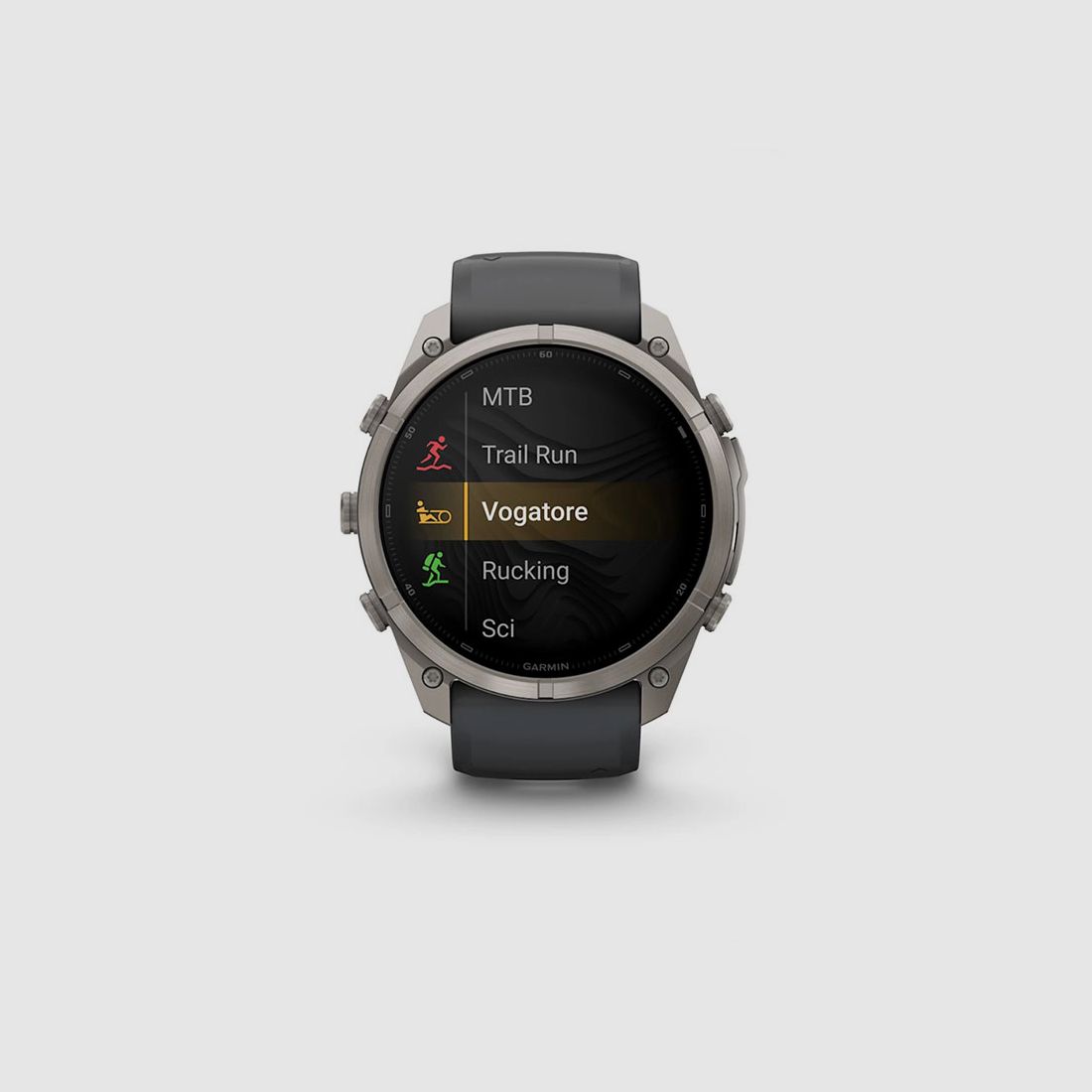 OROLOGIO – GARMIN – FĒNIX® 9 PRO | 51MM | AMOLED | INREACH | Titanio con cinturino in silicone Graphite/black, image 6 of 13