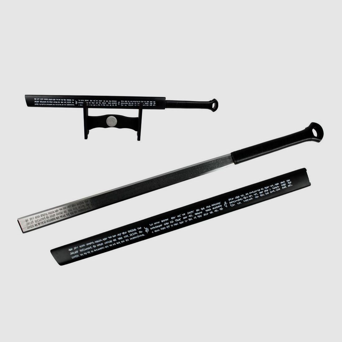 Ultraviolet Film Sword with Scabbard and Sword Stand