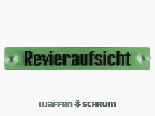 Fritzmann Hinweisschild - Revieraufsicht