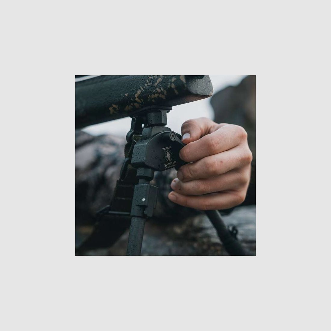 ProHunt Tac Bipod - Black SPARTAN, image 6 of 11