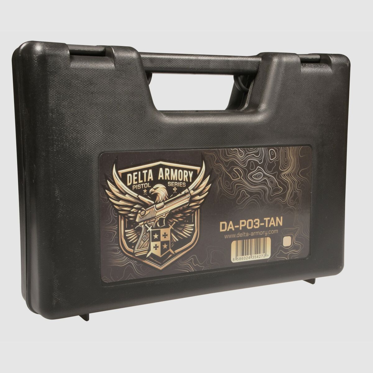 P03 GBB Airsoft Pistole in TAN | Delta Armory