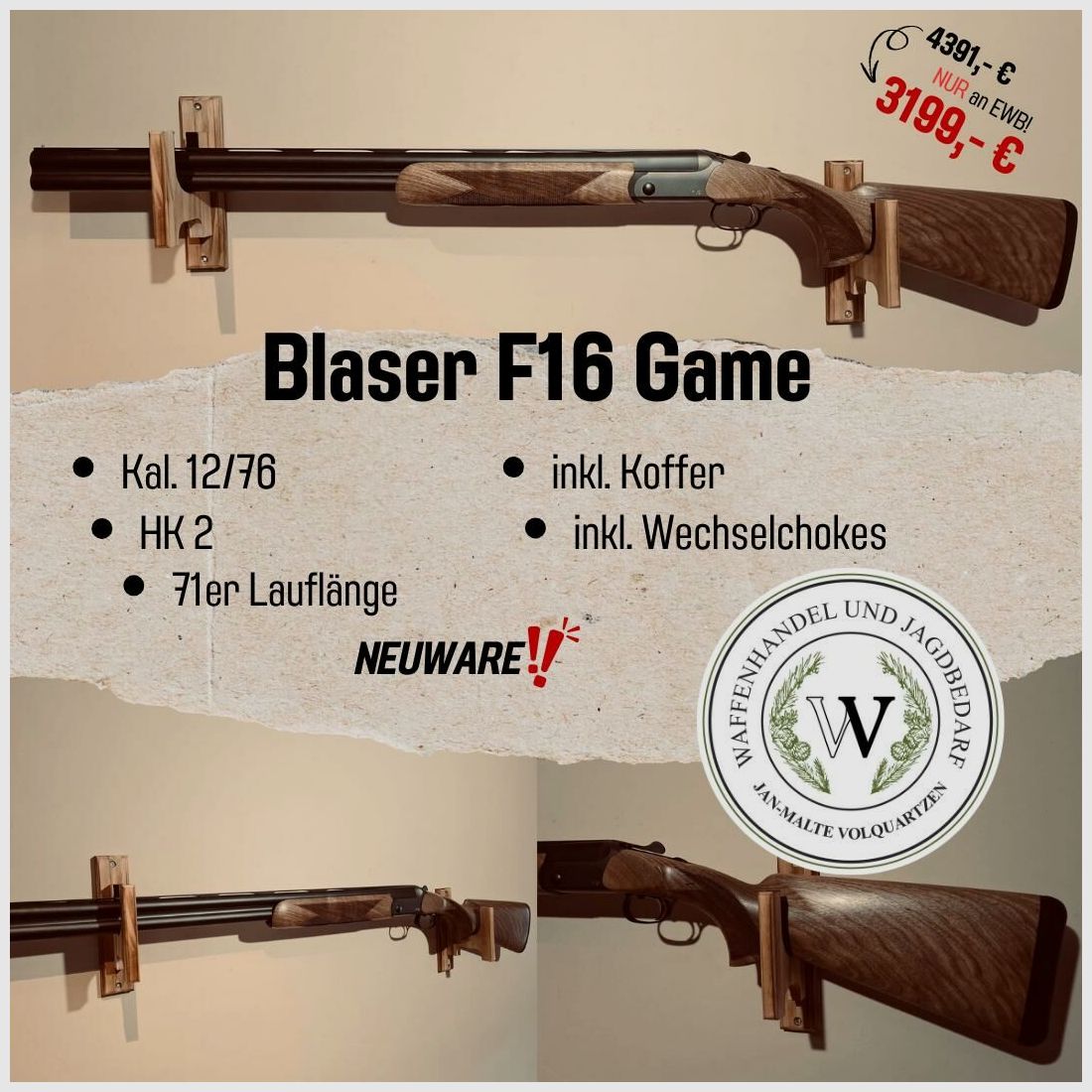 Blaser F 16 Game