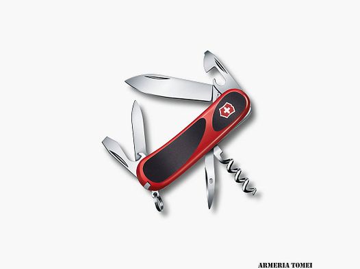 VICTORINOX – EVOLUTION GRIP 10 ROT/SCHWARZ