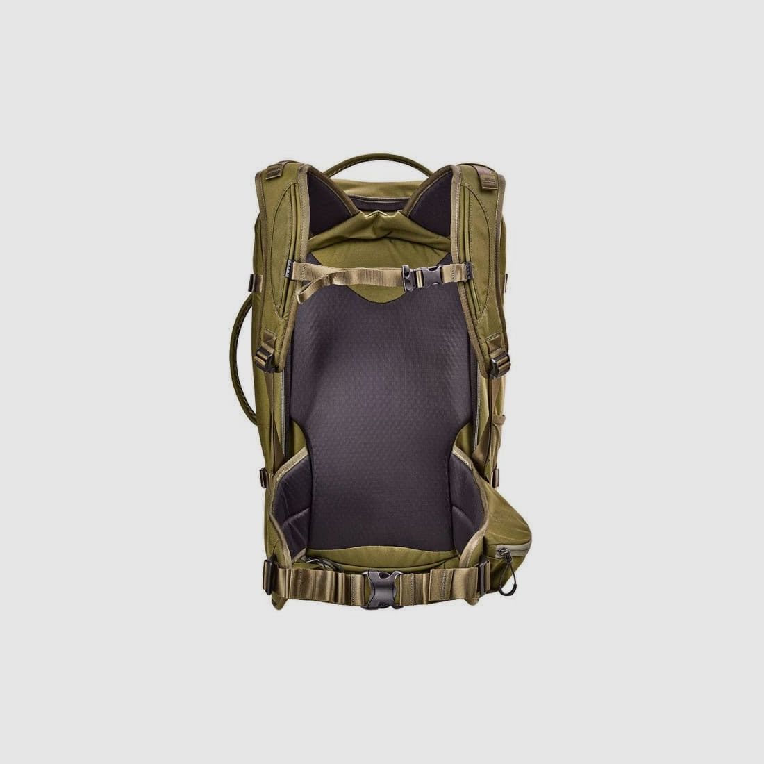 Mochila de viaje Bergara 30l verde oscuro