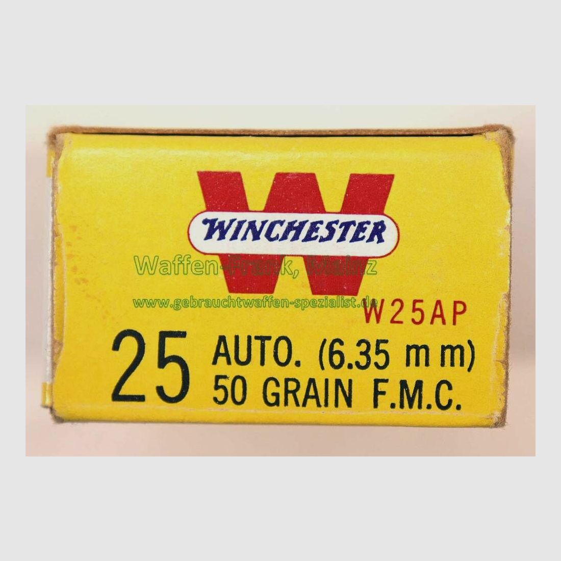 Winchester - USA Pistoolpatronen .25 ACP/6,35 mm