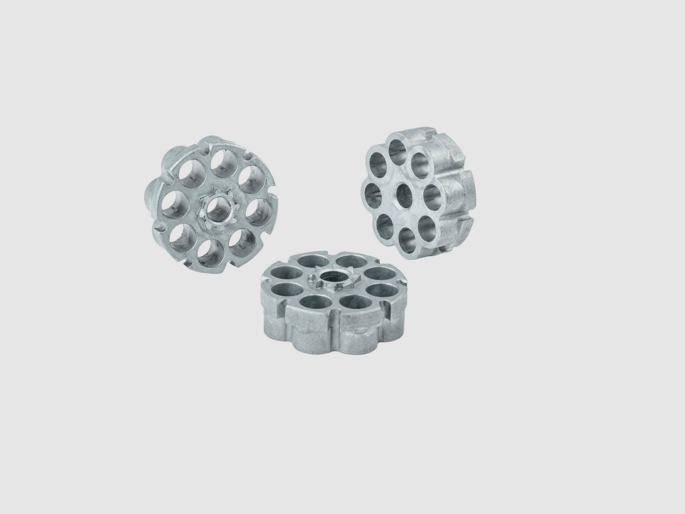 Cargador de tambor de 8 disparos 3 piezas para Walther I Colt I Beretta armas CO2 calibre 4,5mm