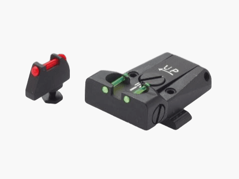 LPA Fiber Optic-Visier TTF für Glock-Pistolen inkl. Korn