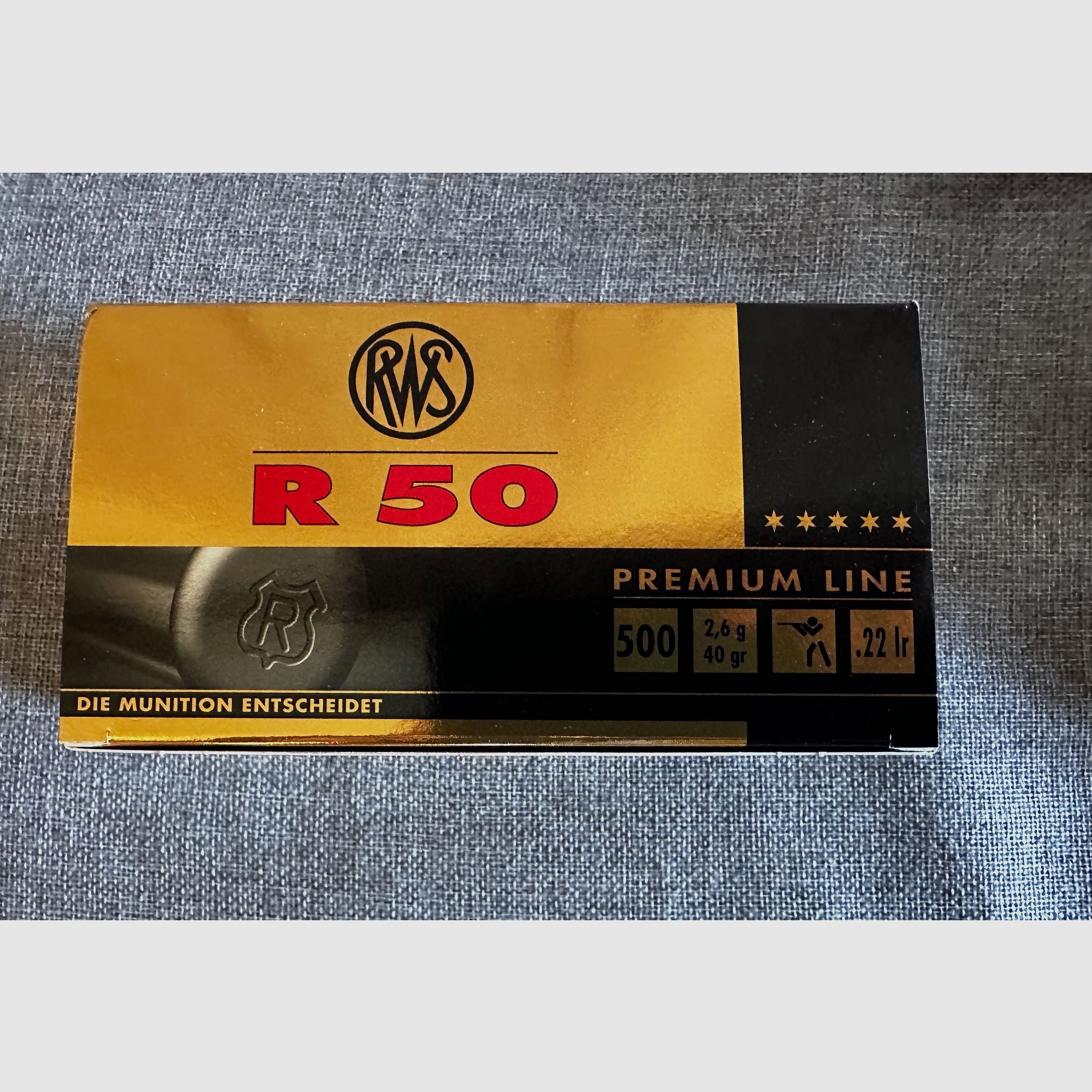 RWS R50 .22lfB .22lr munitions munitions de compétition petit calibre munitions spéciales munitions de match