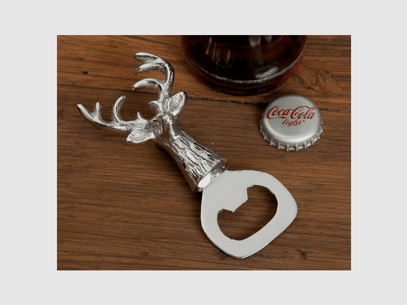 Guild Alu Bottle Opener Deer