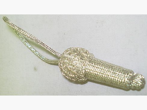 Acorn, large version 40mm - silver-colored Inox