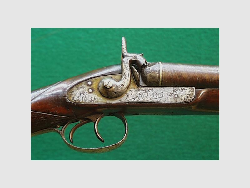 Belgique fusil de chasse à double canon Hahn