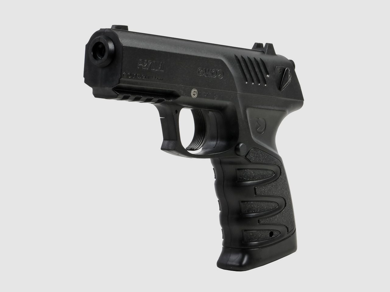 CO2 Luftpistole Gamo P-27 Dual Kaliber 4,5 mm Diabolo und BB (P18)