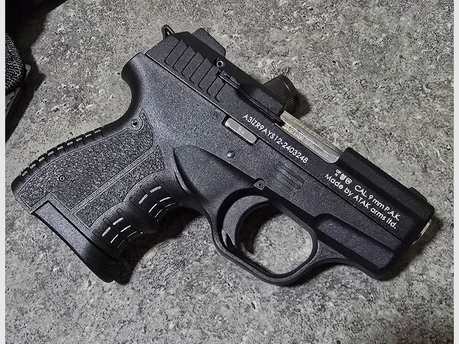 Zoraki 906 Schreckschuss 9mm PAK Zwart Chroom met Holster