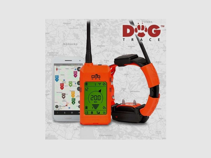 Gps Dogtrace X30-T - orange (Fernbedienung + Halsband + Ladegerät), Bild 1 von 3