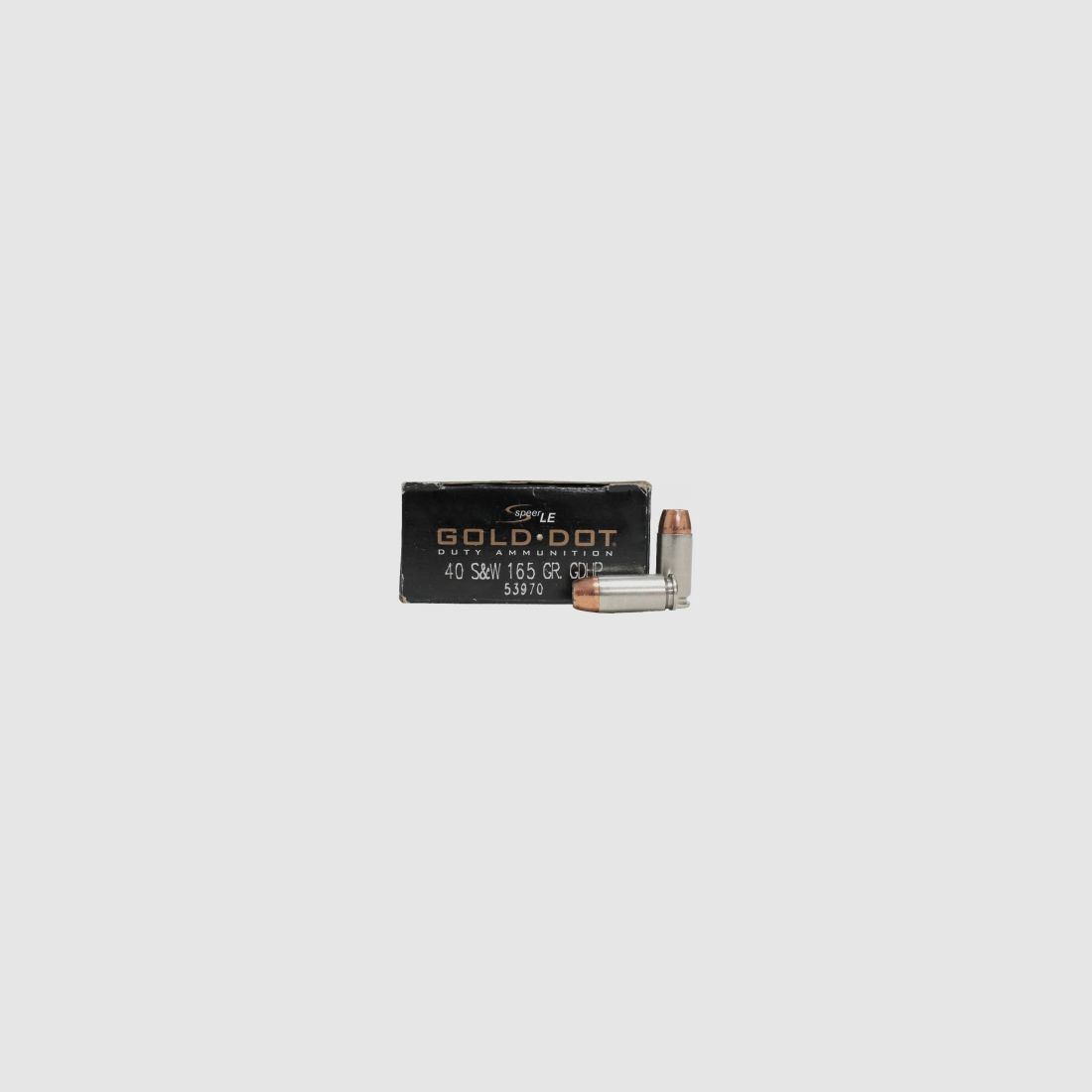 Speer Gold Dot .40 S&W 165GR GDHP 50 Patronen