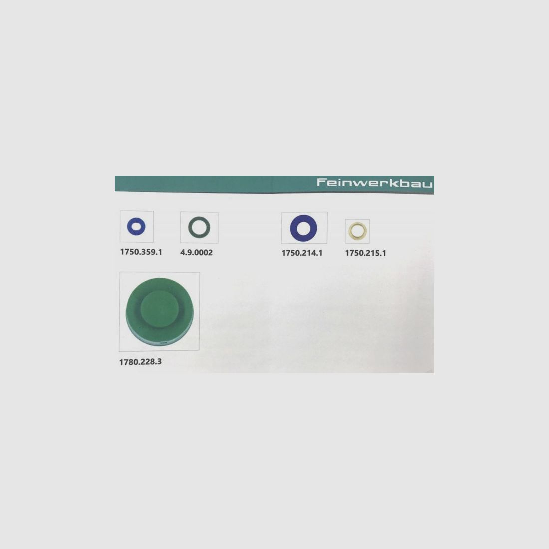 FWB kit di guarnizioni per carabina ad aria 600/601