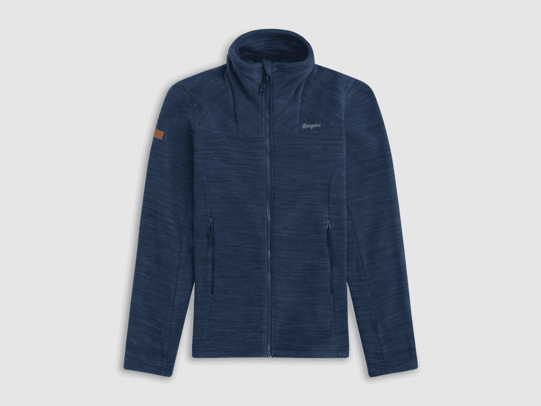 Bergans Hareid Fleece Jacket Women Navy Blue XL