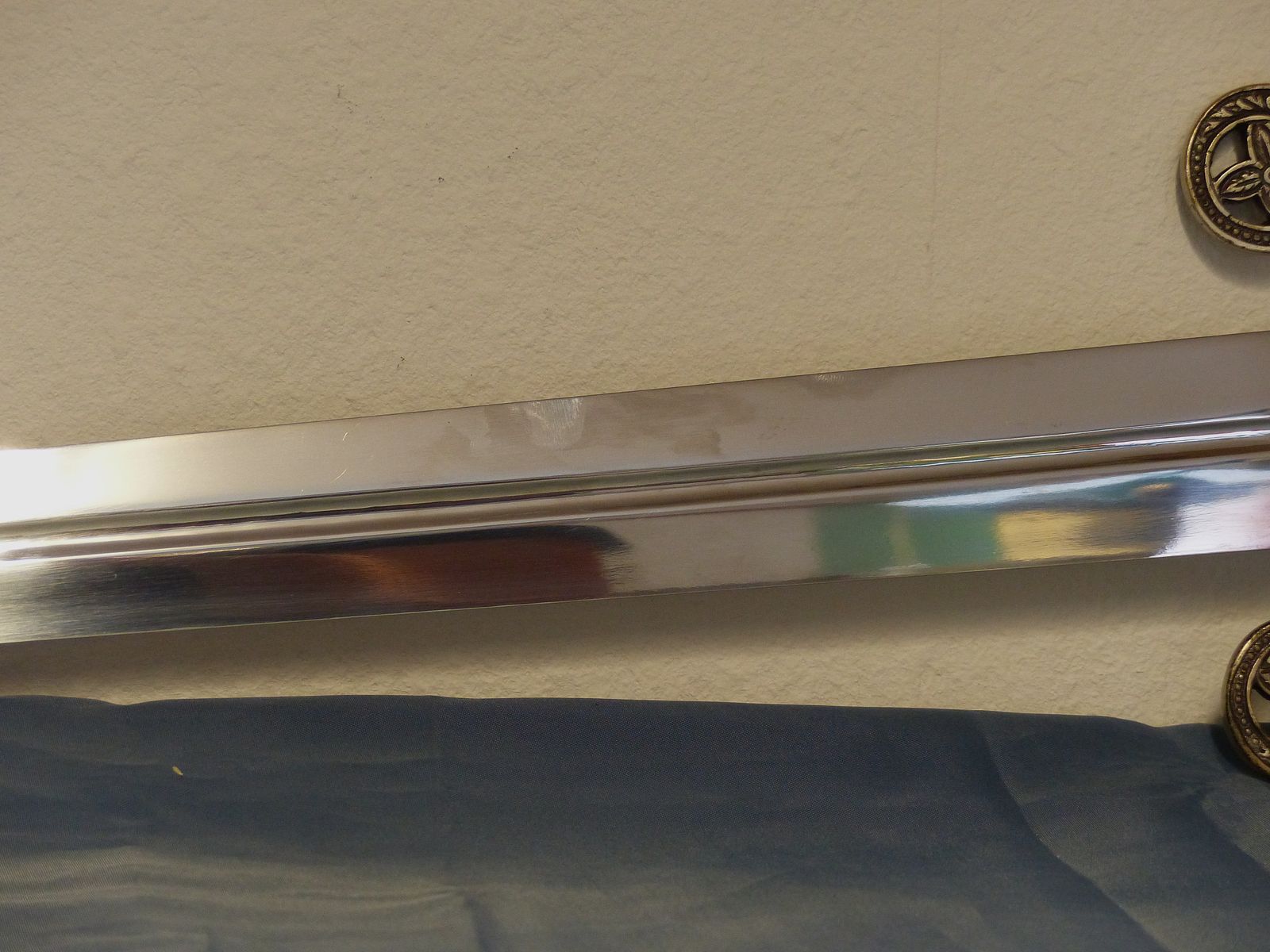 Sword cutting weapon replica Toledo probably from Spain decoration