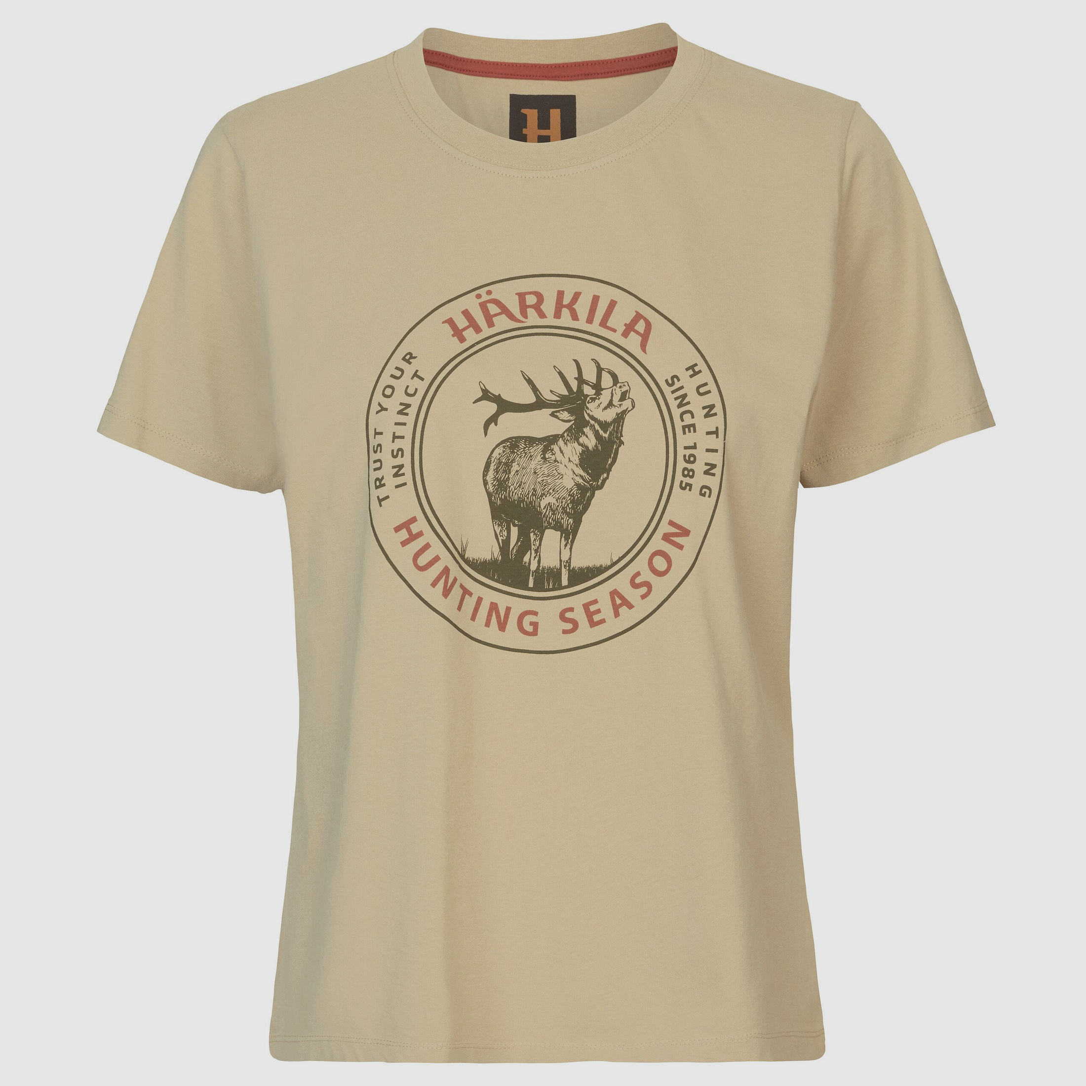 Hrkila T-Shirt Stag Badge