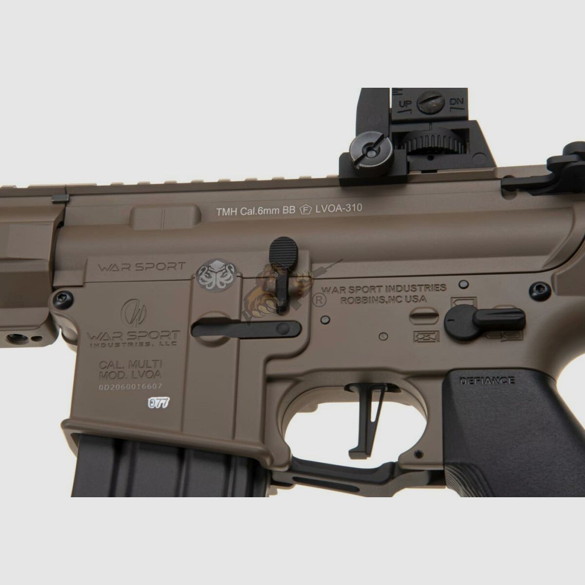 Warsport LVOA-S in Dark Earth Airsoft Free from 18 - S-AEG -F- (Krytac)