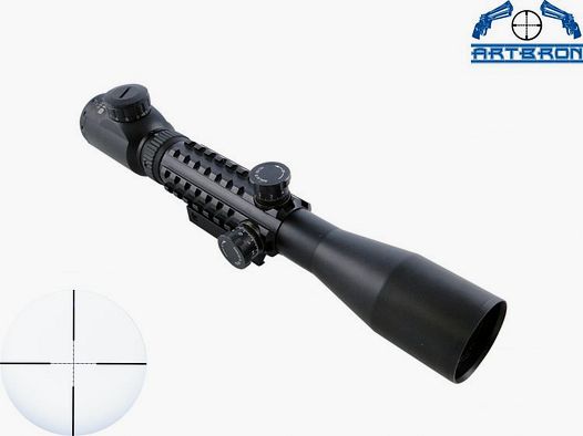 Bosile 3-9x40 Tactical MIL DOT illuminated riflescope