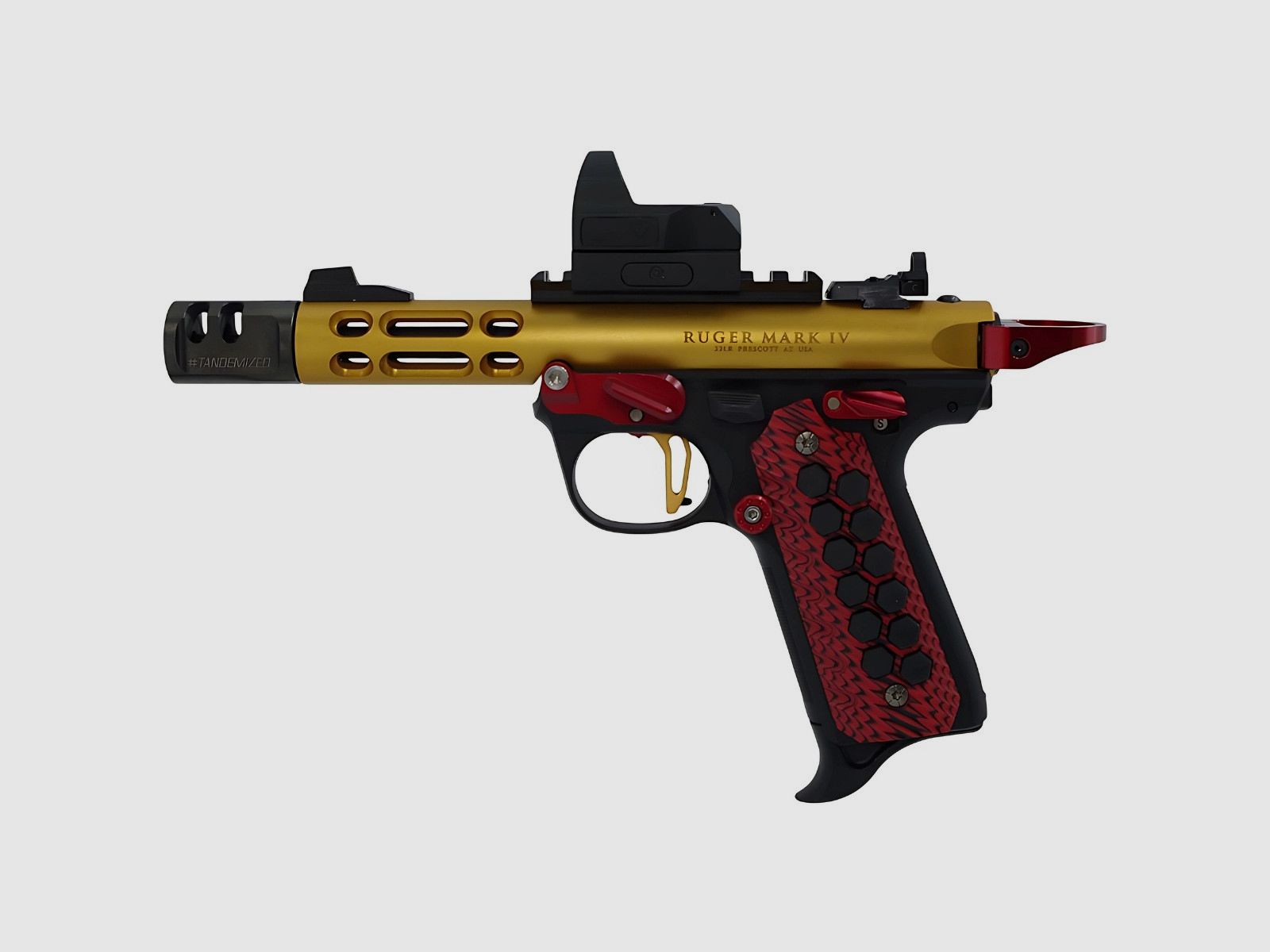 Tandemkross – Język Spustowy Victory – Ruger Mark IV 22/45 – Złoty - TK04N0085GLD1, zdjęcie 3 z 3