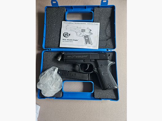 Colt Double Eagle Combat Commander Schreckschusspistole Gaspistole brüniert