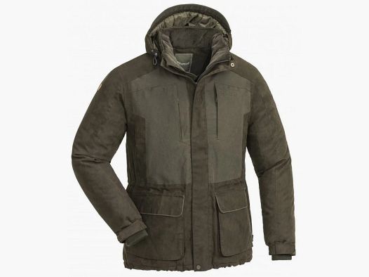 KURTKA MYŚLIWSKA MĘSKA PINEWOOD ABISKO 2.0 JACKET SUEDE BROWN