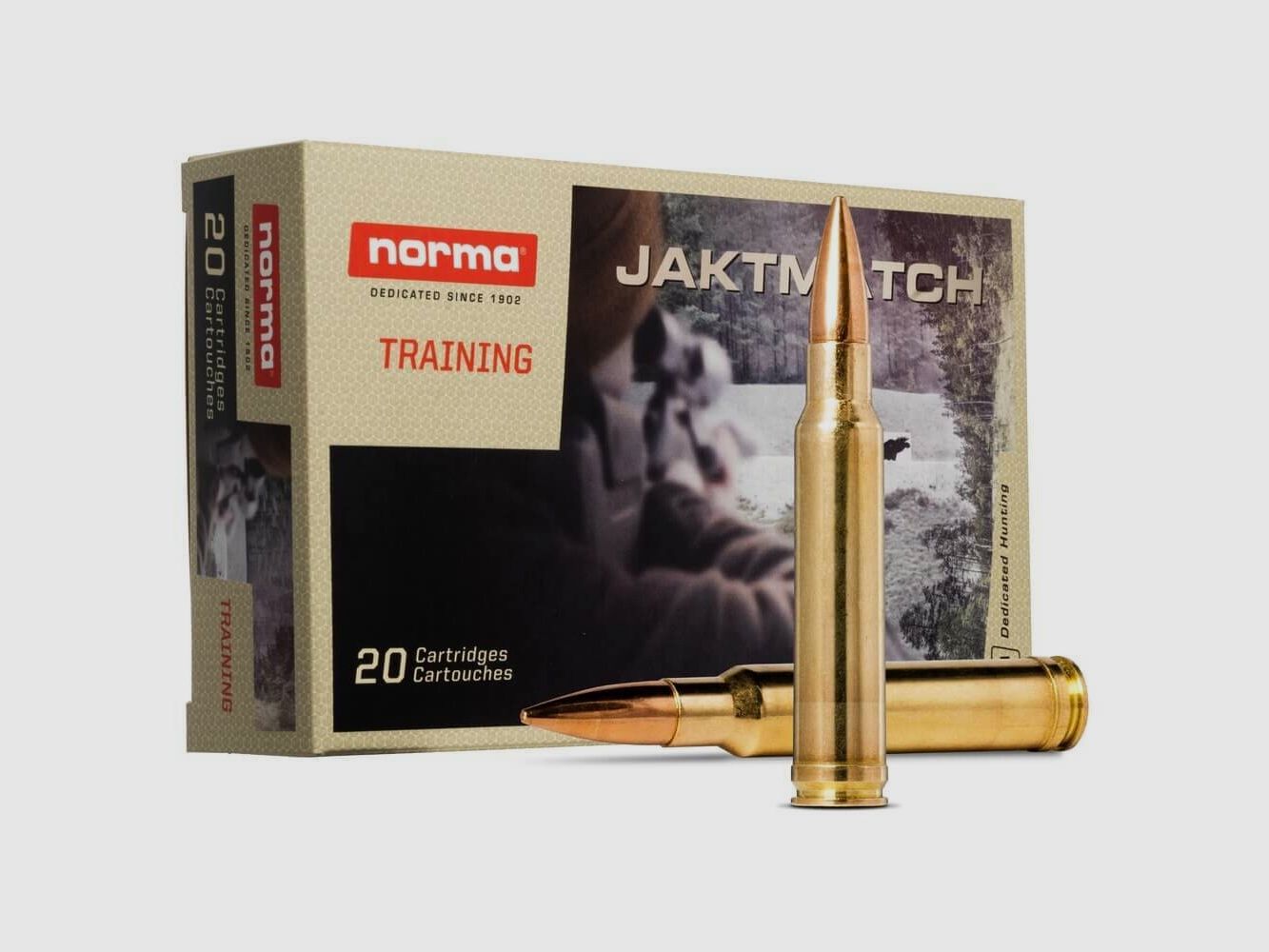 Norma – Jaktmatch Træningspatroner 338 win mag 14,6 grams 20 stk
